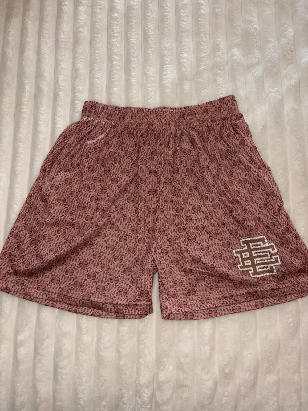 Eric Emanuel Monogram Athletic Shorts